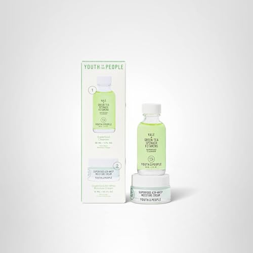 Youth To The People Daily Skin Health Youth Stack — 2-Piece Travel Skincare Gift Set for Pores & Oily Skin
