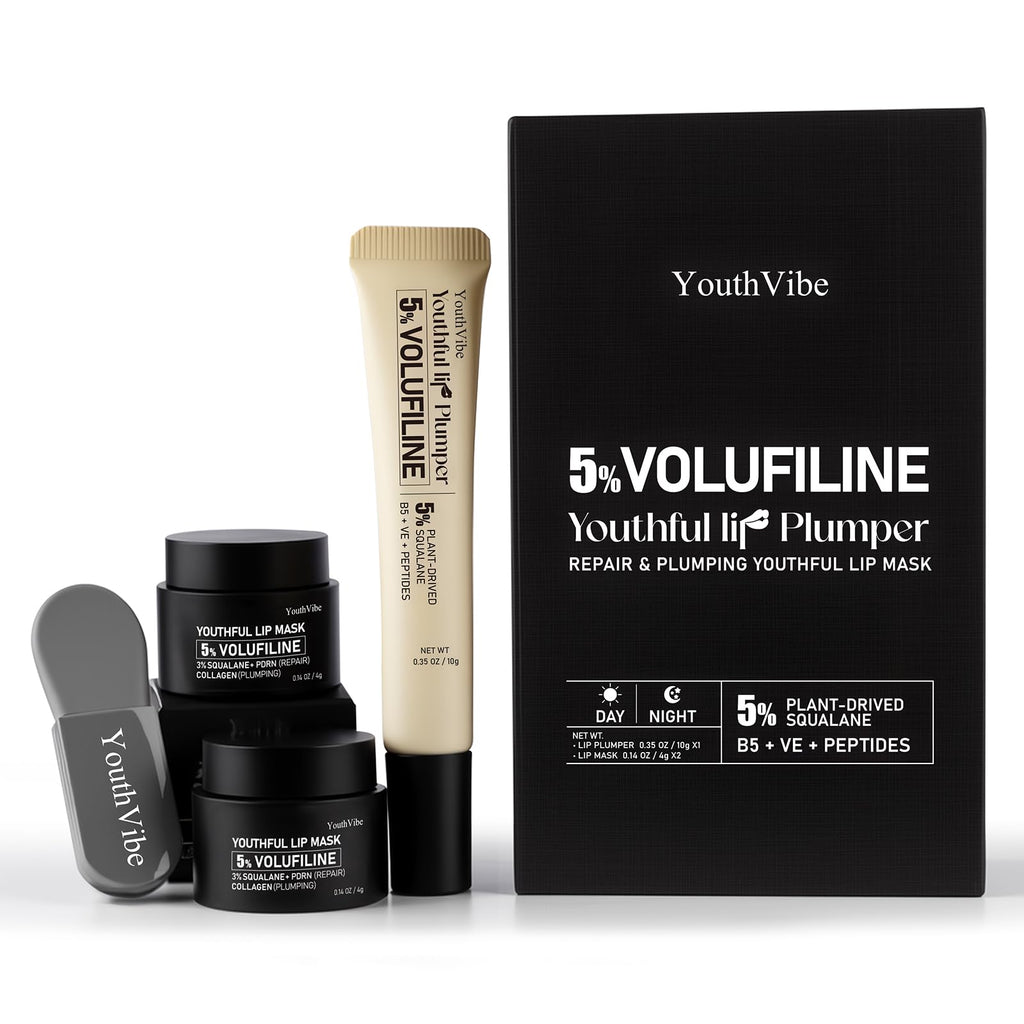 YouthVibe 5% Volufiline Lip Plumper – Gentle Daily Plumping with Squalane & Shea Butter