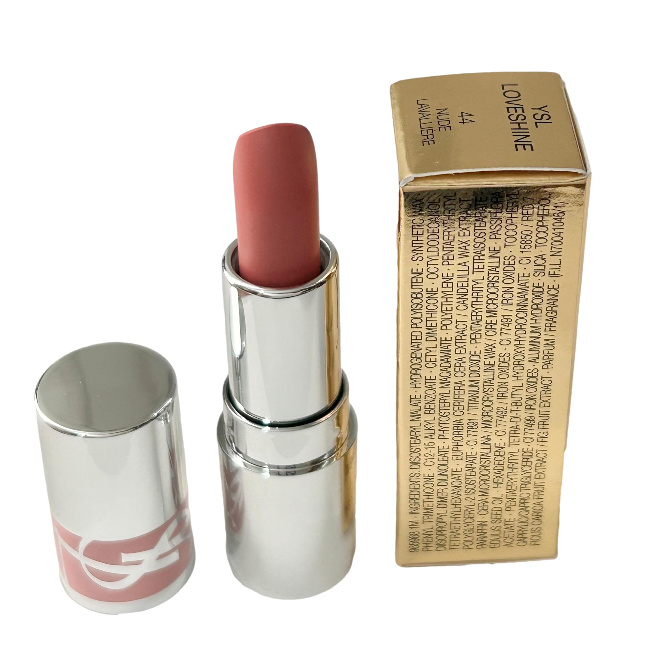 YSL Loveshine Lipstick Nude Lavalliere #44 – Mini Travel Size 0.04 oz | Yves Saint Laurent
