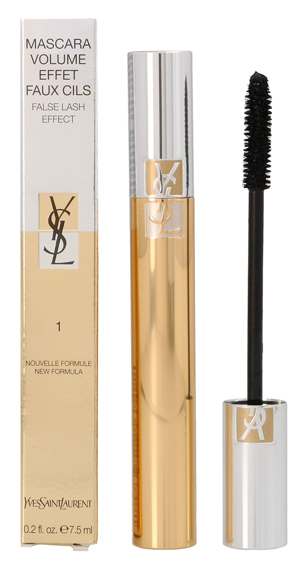 Yves Saint Laurent Mascara Volume Effet Faux Cils No.01 – High Density Black, 0.2 Ounce