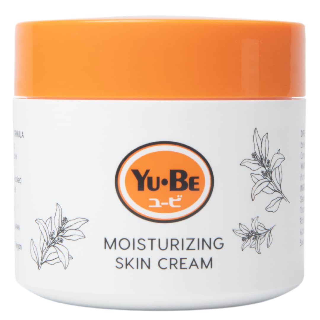 Yu-Be Moisturizing Skin Cream 4.4 Fl Oz Jar | Deep Hydration, Non-Greasy Relief, Camphor Soothing