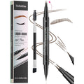 Yulinlon 9708 2-Tip Double-Ended Eyebrow Pen with Brush – Waterproof & Long-Lasting