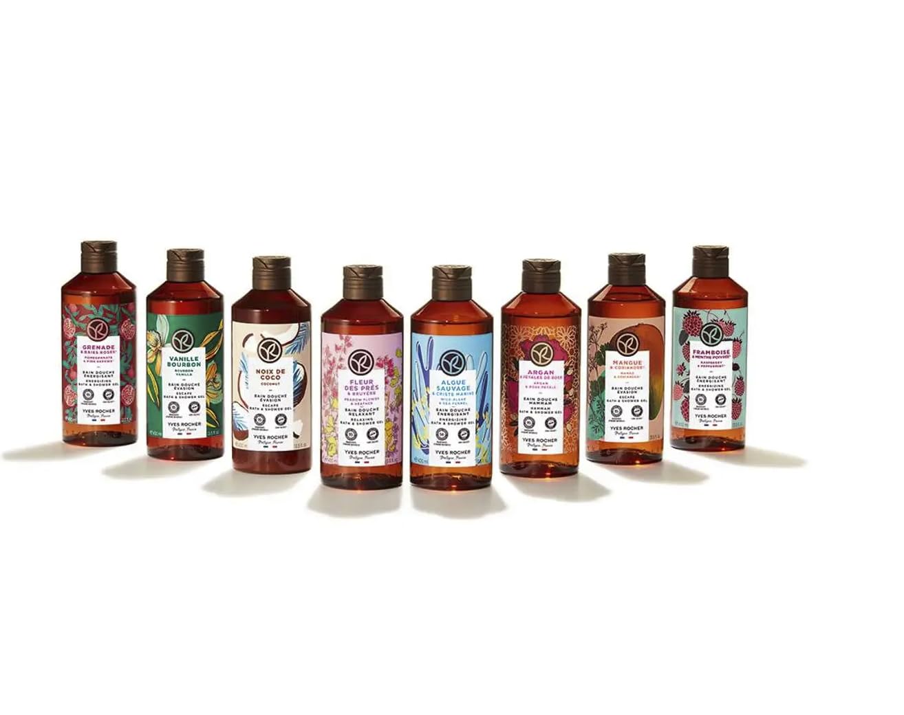 Yves Rocher Argan & Rose Petals Nourishing Shower Gel 400 ml | Sulfate-Free