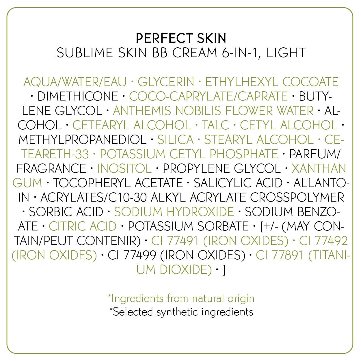 Yves Rocher BB Cream Tinted Moisturizer – Light | Natural Coverage & Radiance