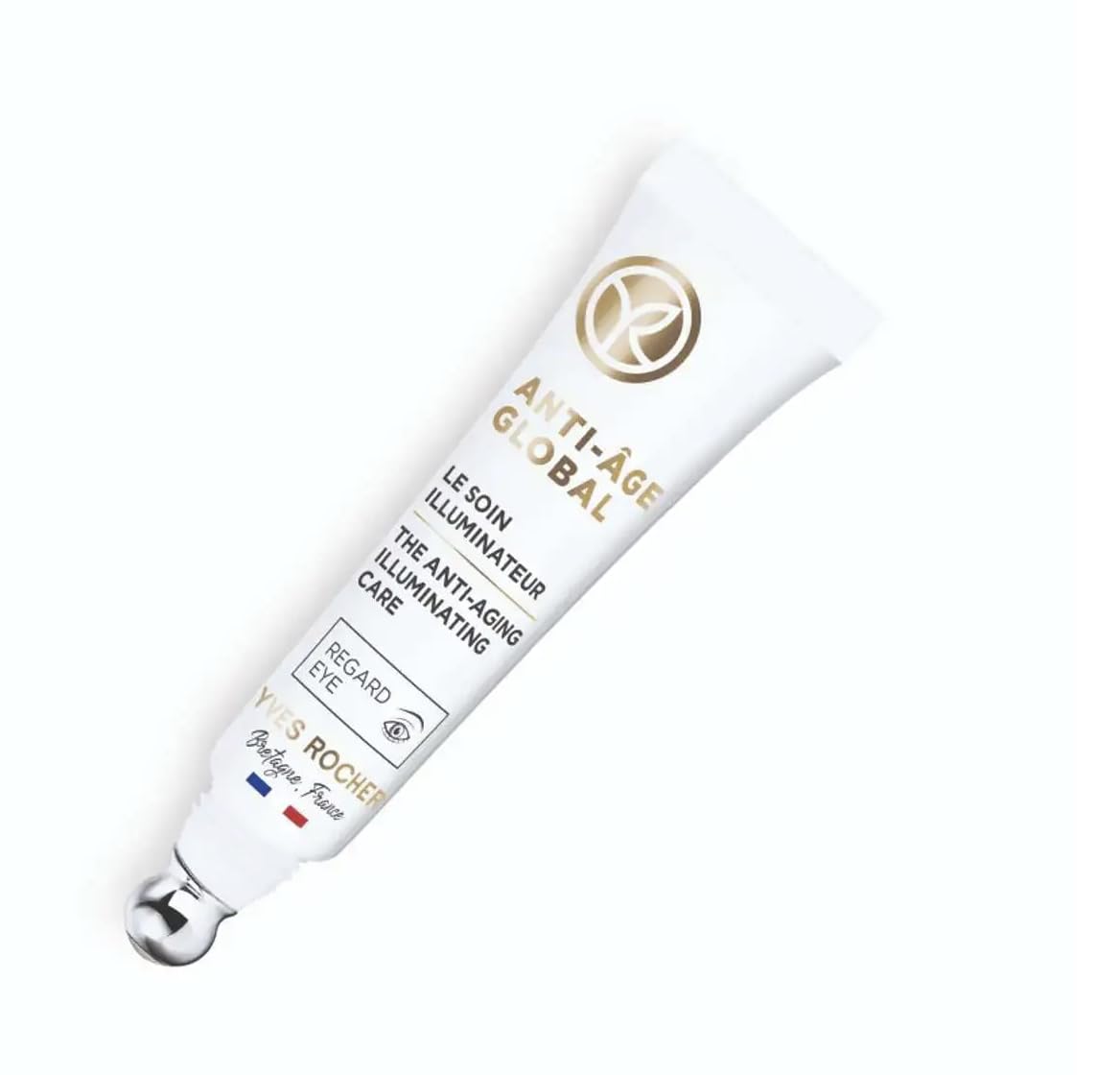 Yves Rocher Complete Anti-Age Eye Cream — Illuminating Contour, 0.5 fl oz, Gift Set of 2