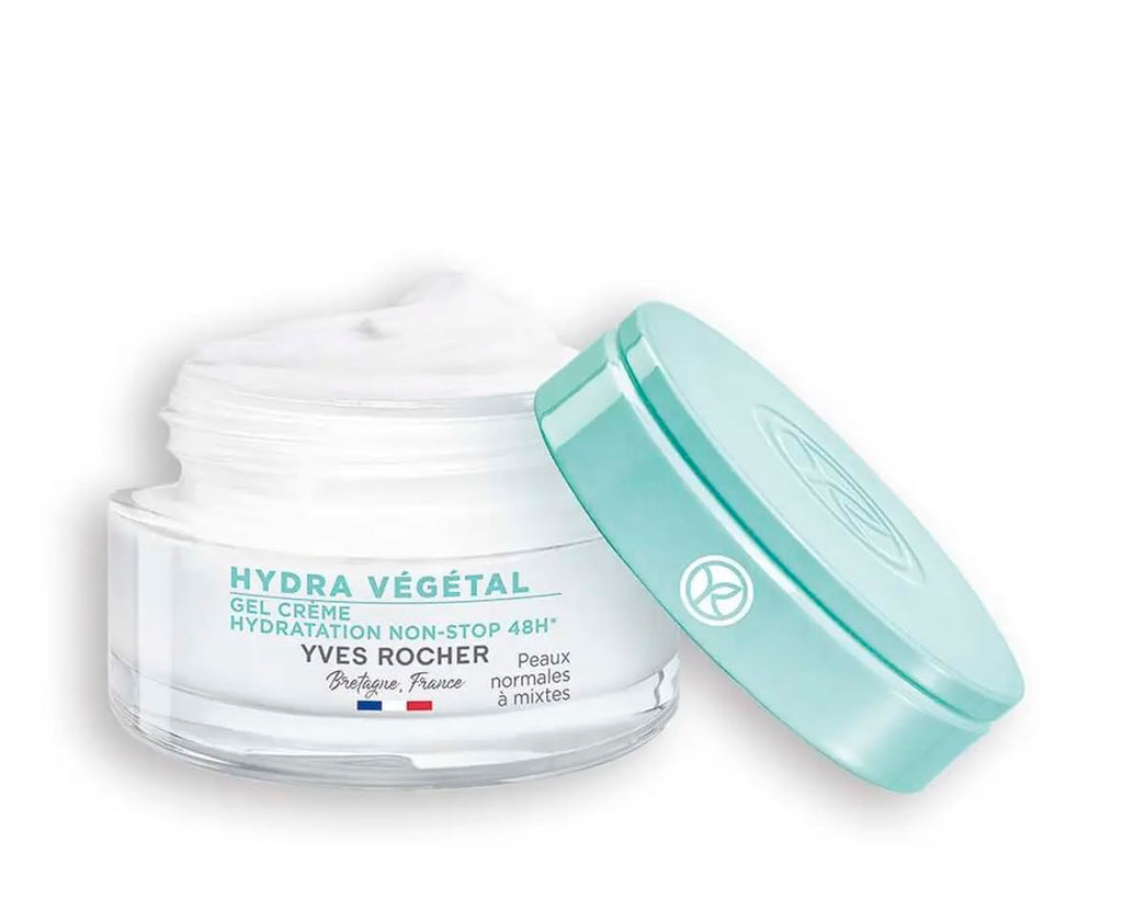 Yves Rocher Hydra Vegetal 48h Non-Stop Gel Cream 50 ml – Lightweight Hydration
