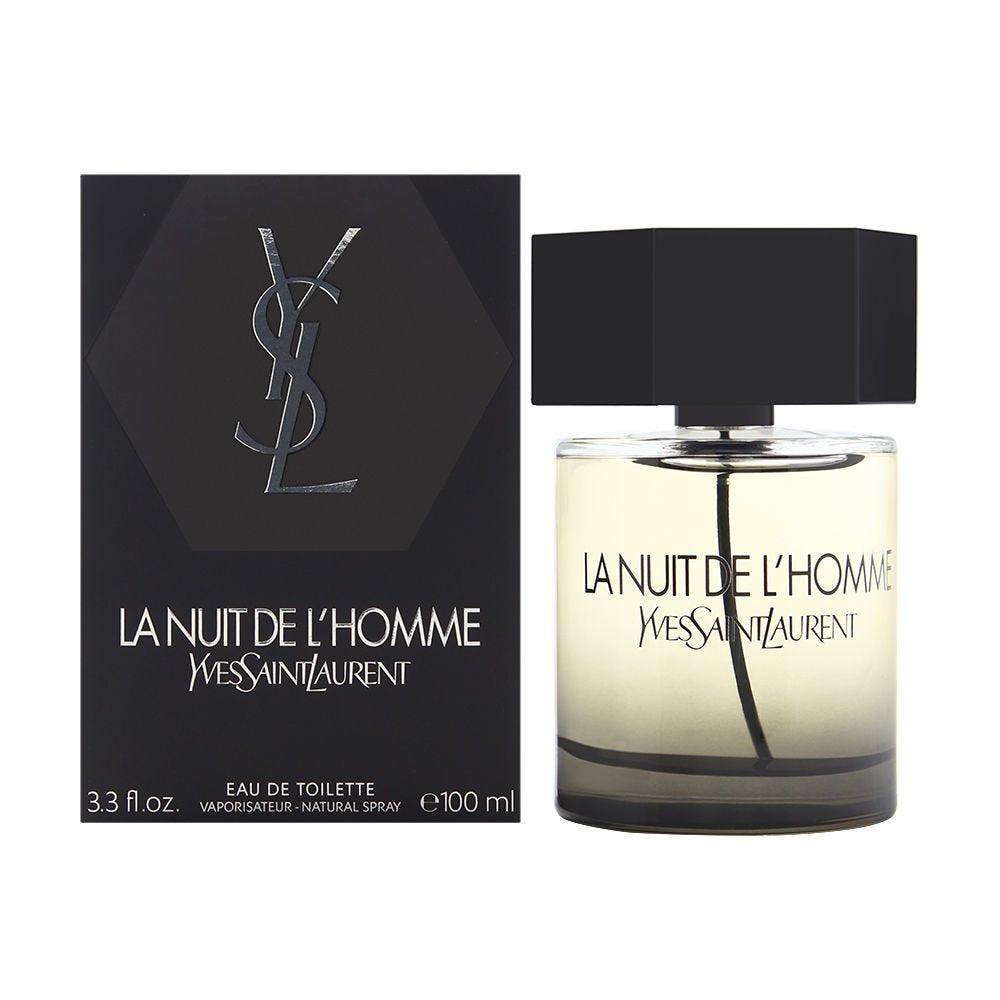 La Nuit De L'Homme by Yves Saint Laurent – 3.3 oz EDT Spray for Men