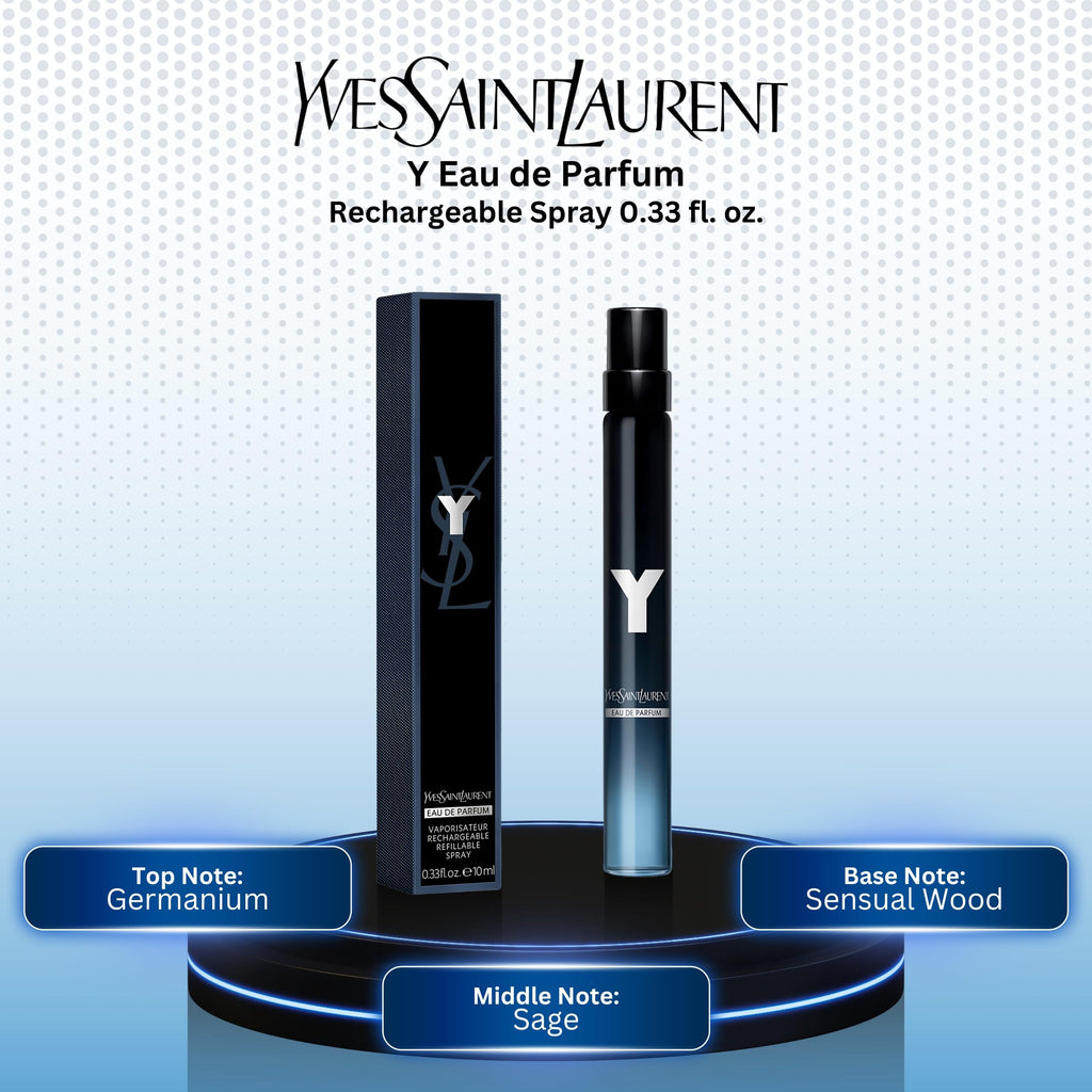Yves Saint Laurent Y Mini EDP for Men – 0.34 oz Travel Size (France)