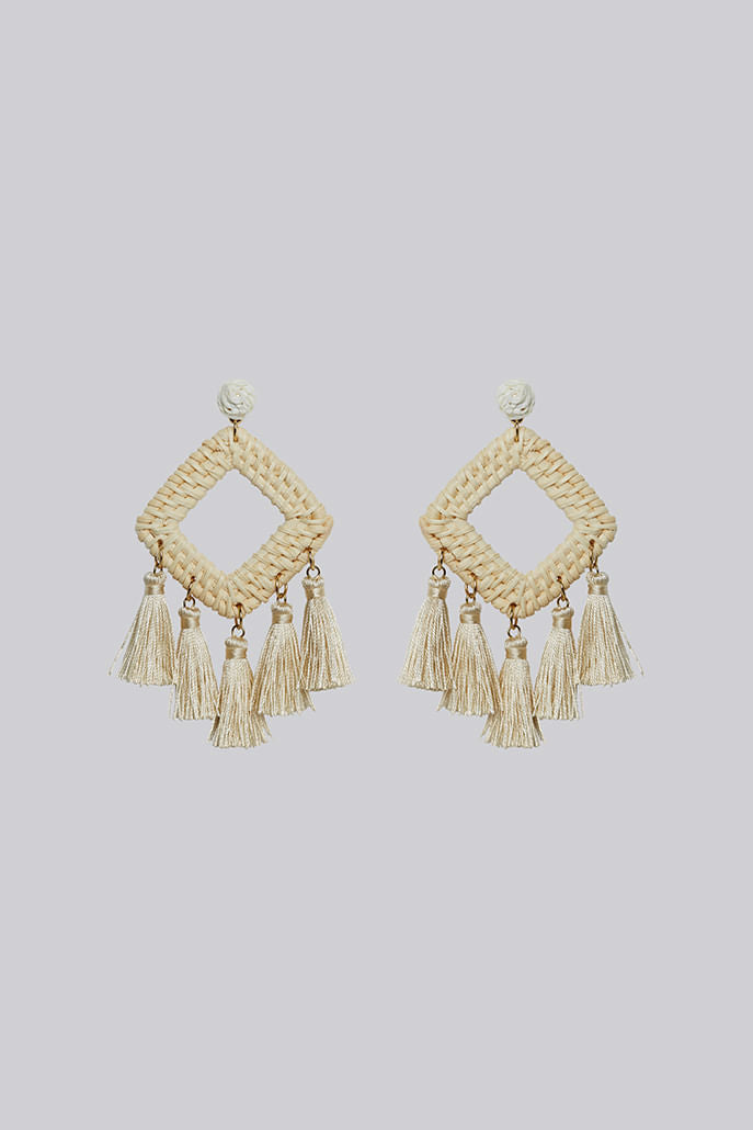 Louche Zephaniah Tassel Pendant Earring