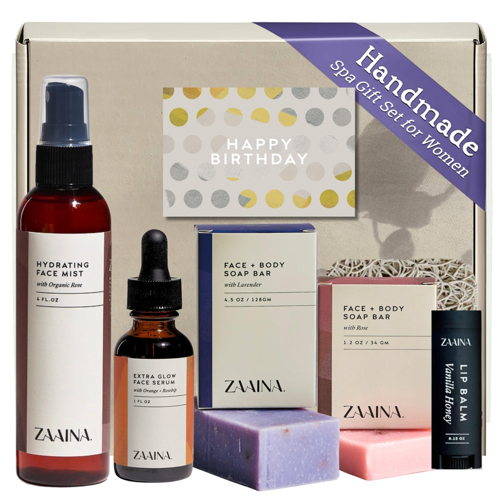 ZAAINA Birthday Gift Set for Women - Deluxe Spa Gift Box