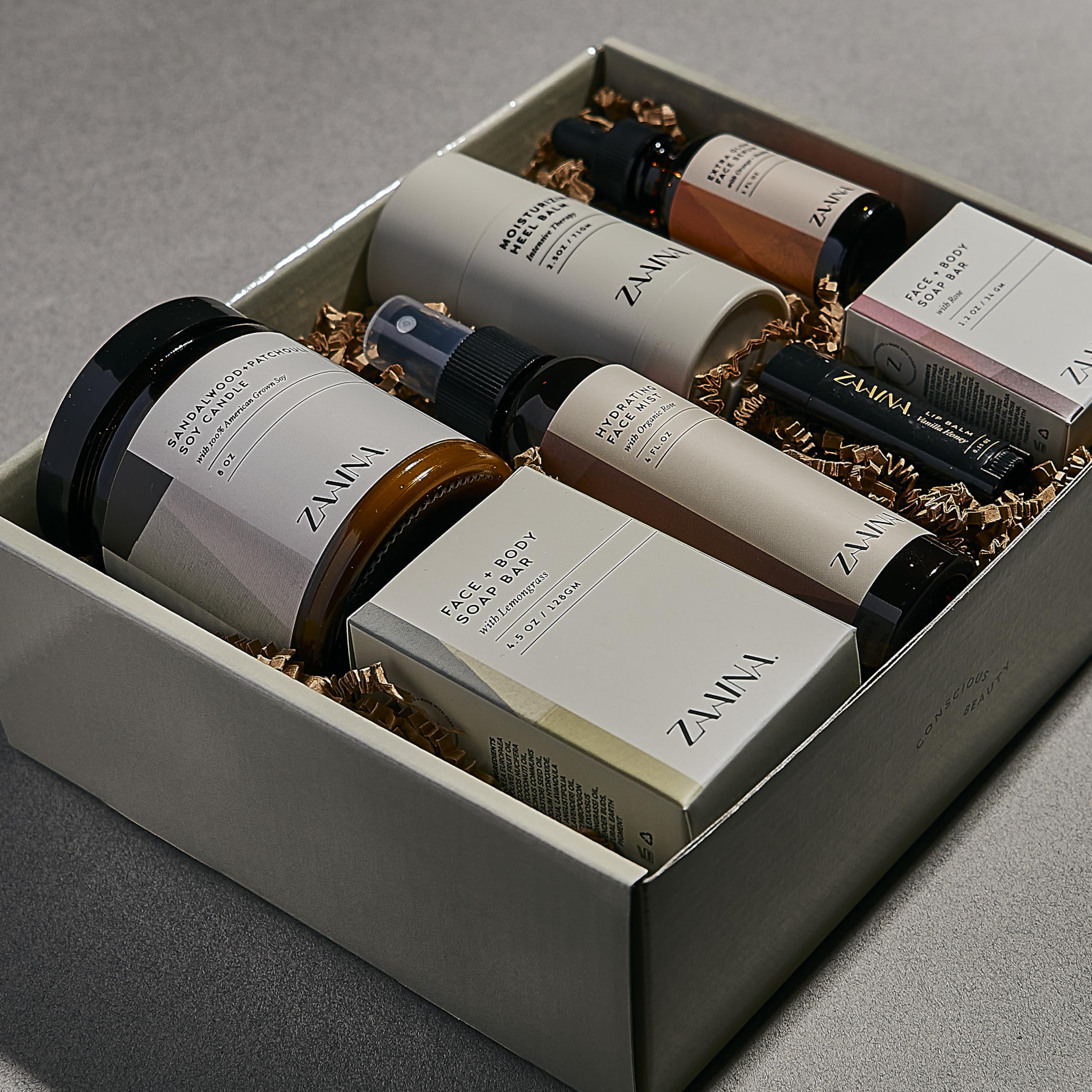 ZAAINA Spa Gift Set for Women | Luxury Self-Care Gift Box | Handmade in USA