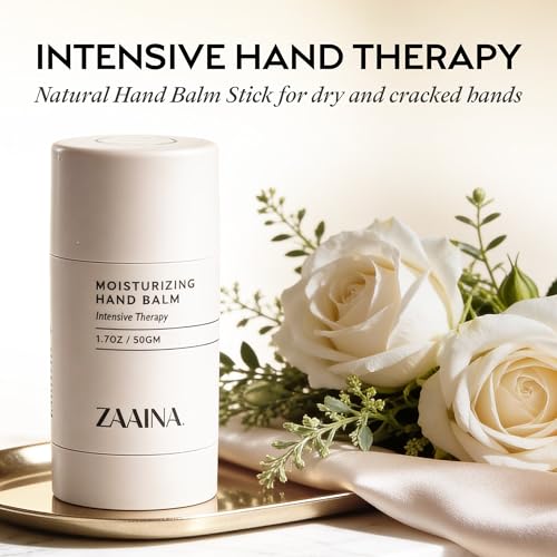 ZAAINA Intensive Hand Balm Stick – Deep Moisturizing for Dry, Cracked Hands (1.7 oz)