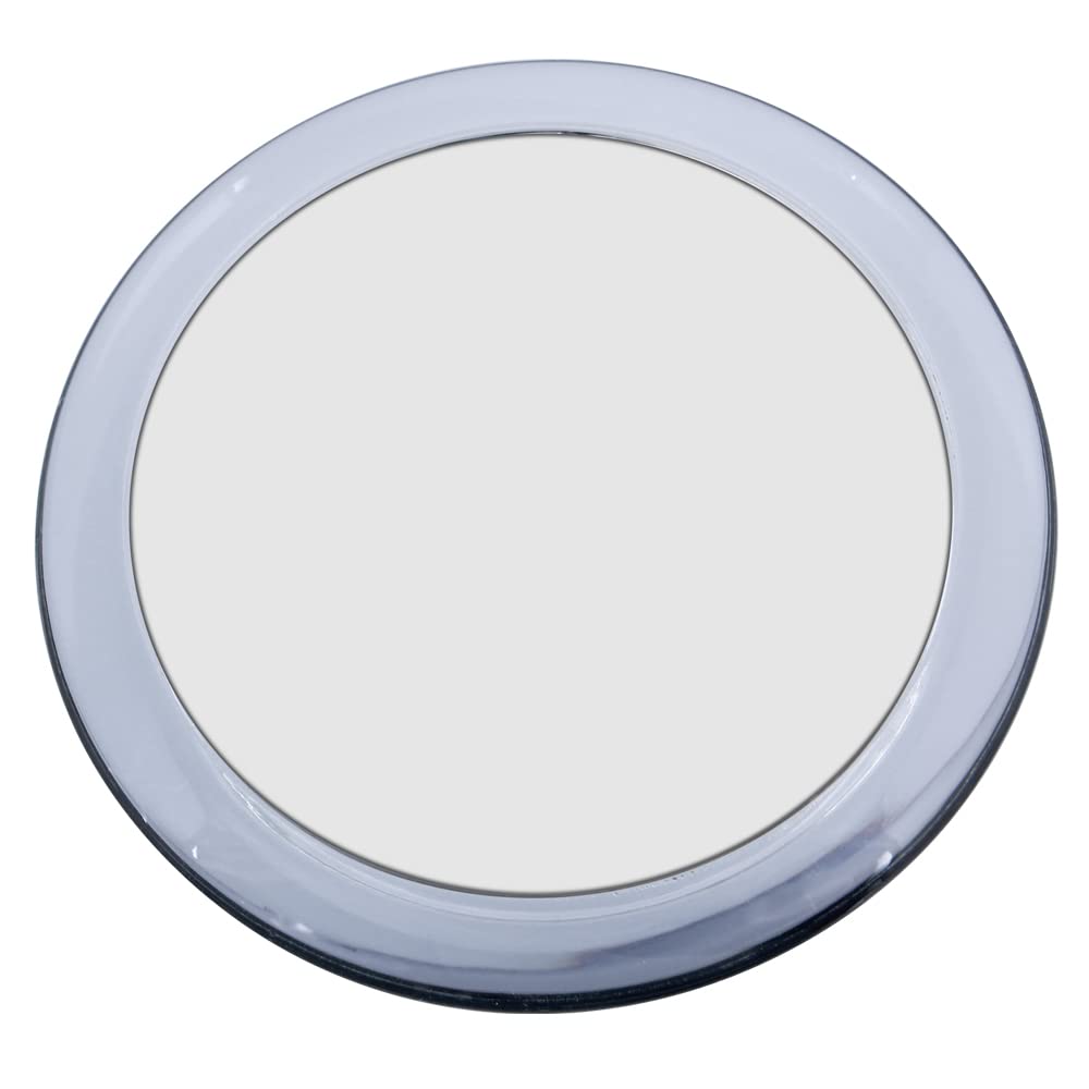 Zadro 5X Two-Sided 4-Inch Acrylic Compact Mirror  Clear & Portable