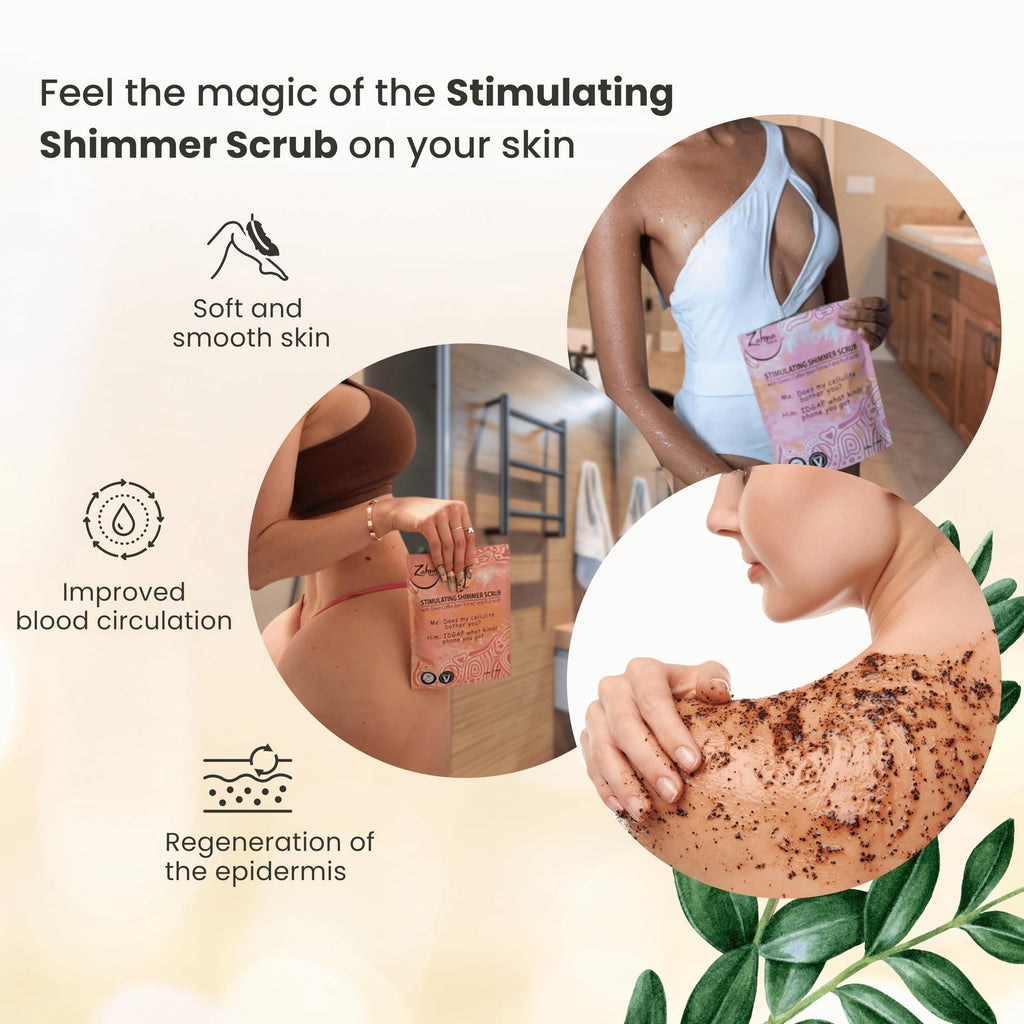Zahna Skin Pink Himalayan Exfoliating Body Scrub – 100% Natural & Vegan for Women