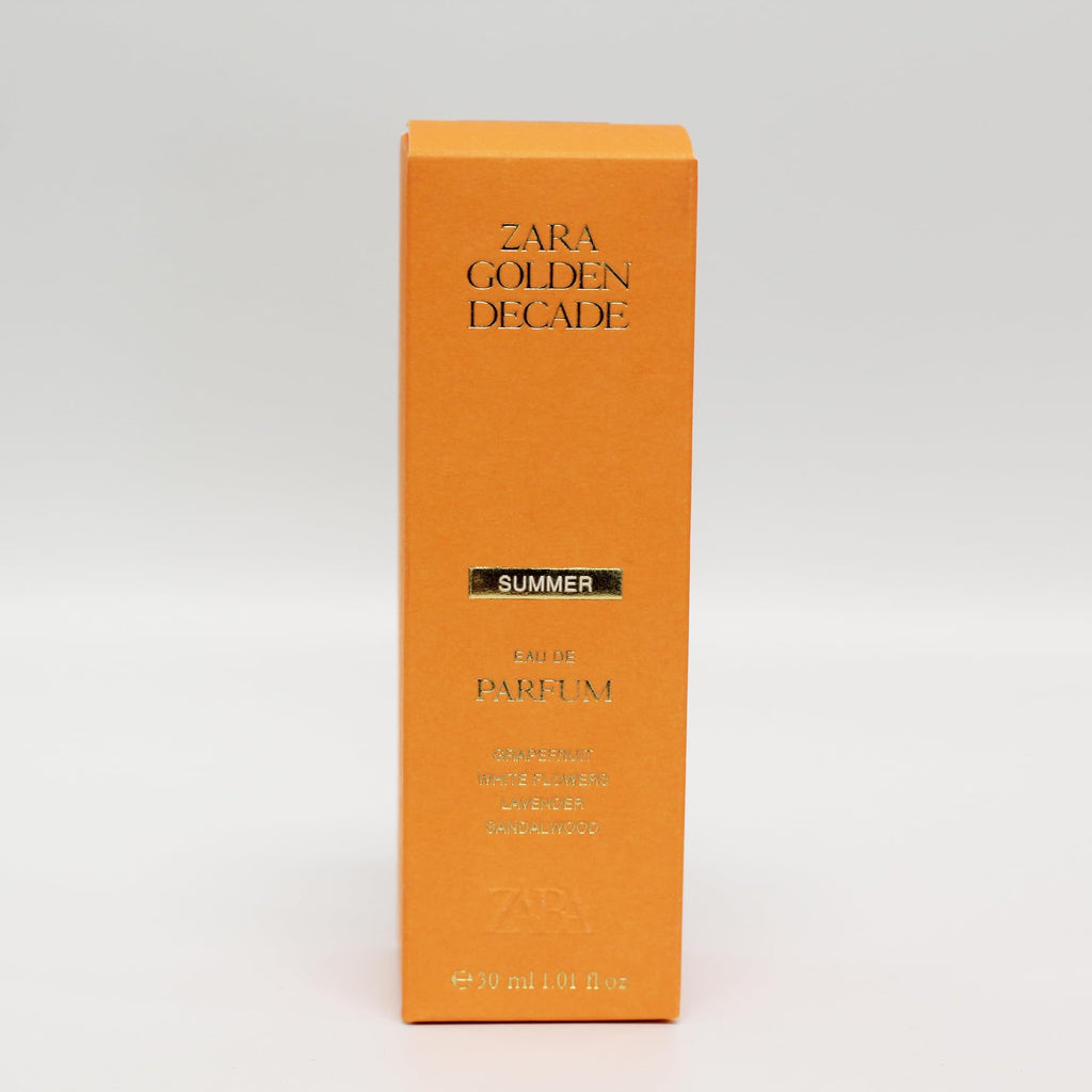 Zara Golden Decade Summer EDP for Women 30ml | Floral Jasmine & Mandarin Edition