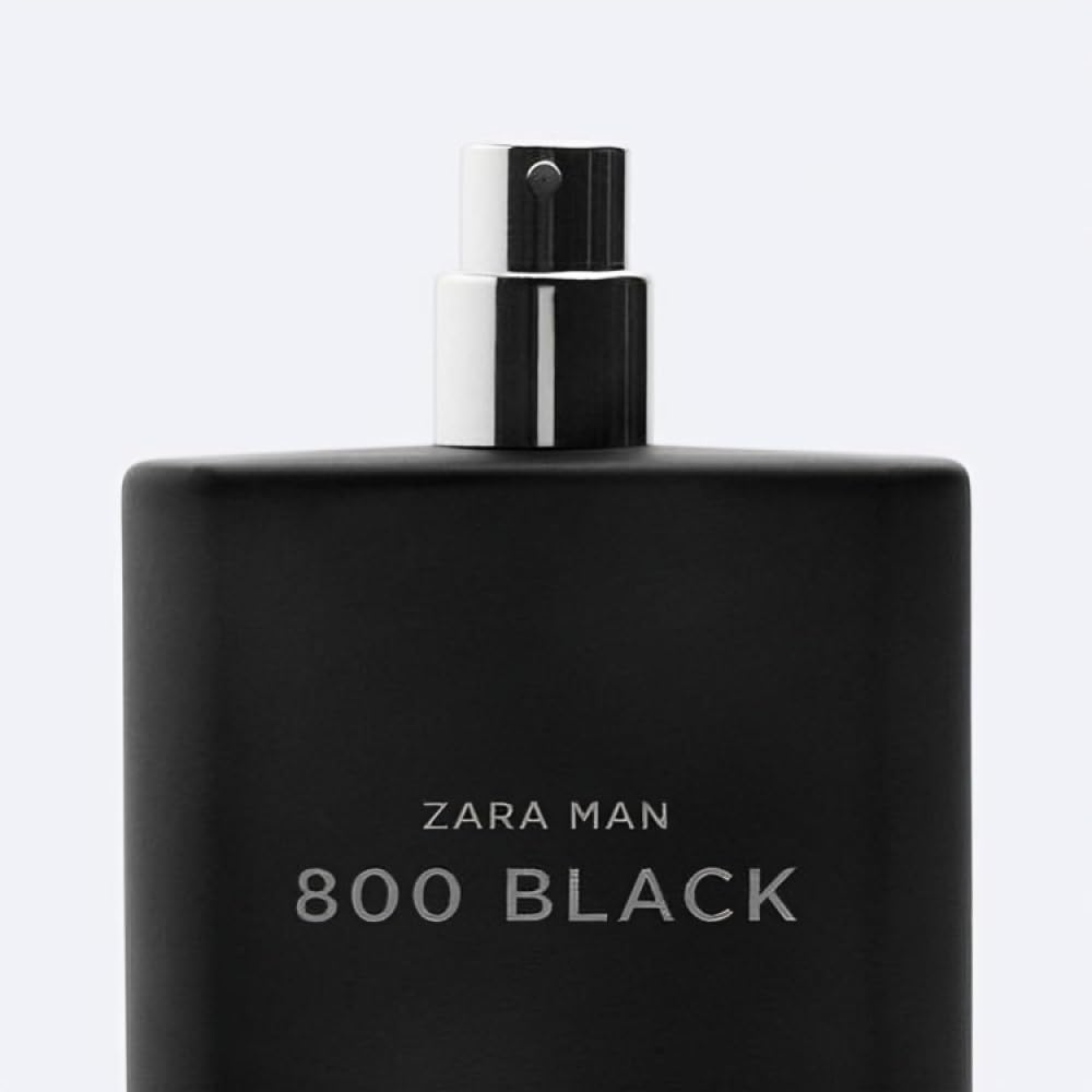 ZARA MAN 800 BLACK EDT for Men – 90 ml Woody Citrus Cologne