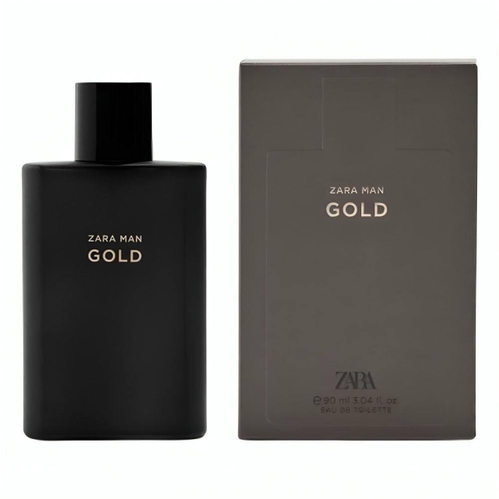 ZARA Man Gold EDT for Men – 90 ml | Woody Evening Fragrance