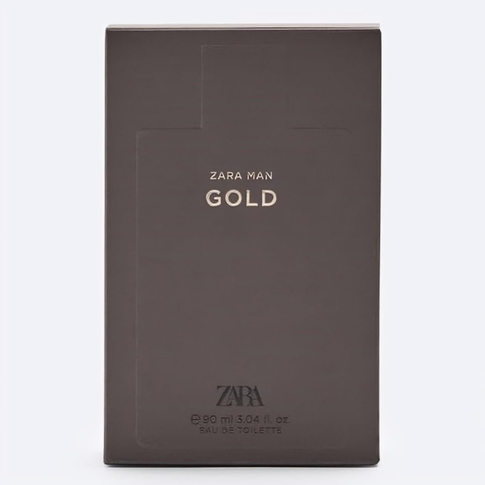 ZARA Man Gold EDT for Men – 90 ml | Woody Evening Fragrance