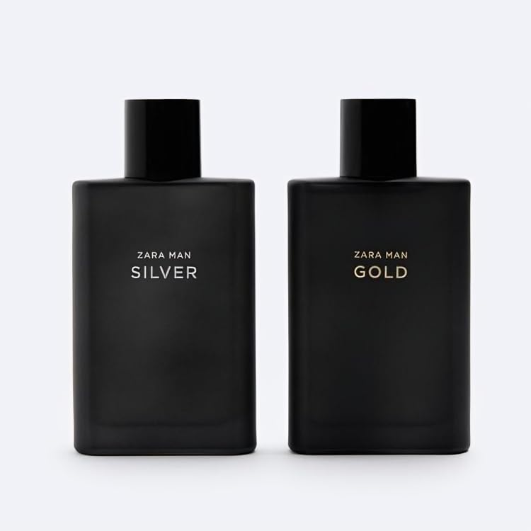Zara Man Gold & Silver EDT Duo – 2x90ml for Men