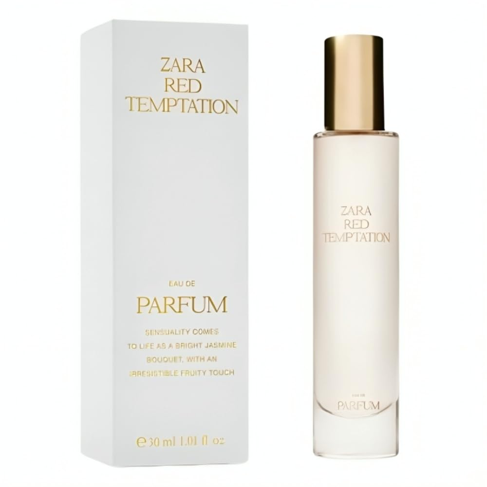 Zara Red Temptation EDP 30ml – Luxurious Floral Woody Amber for Women