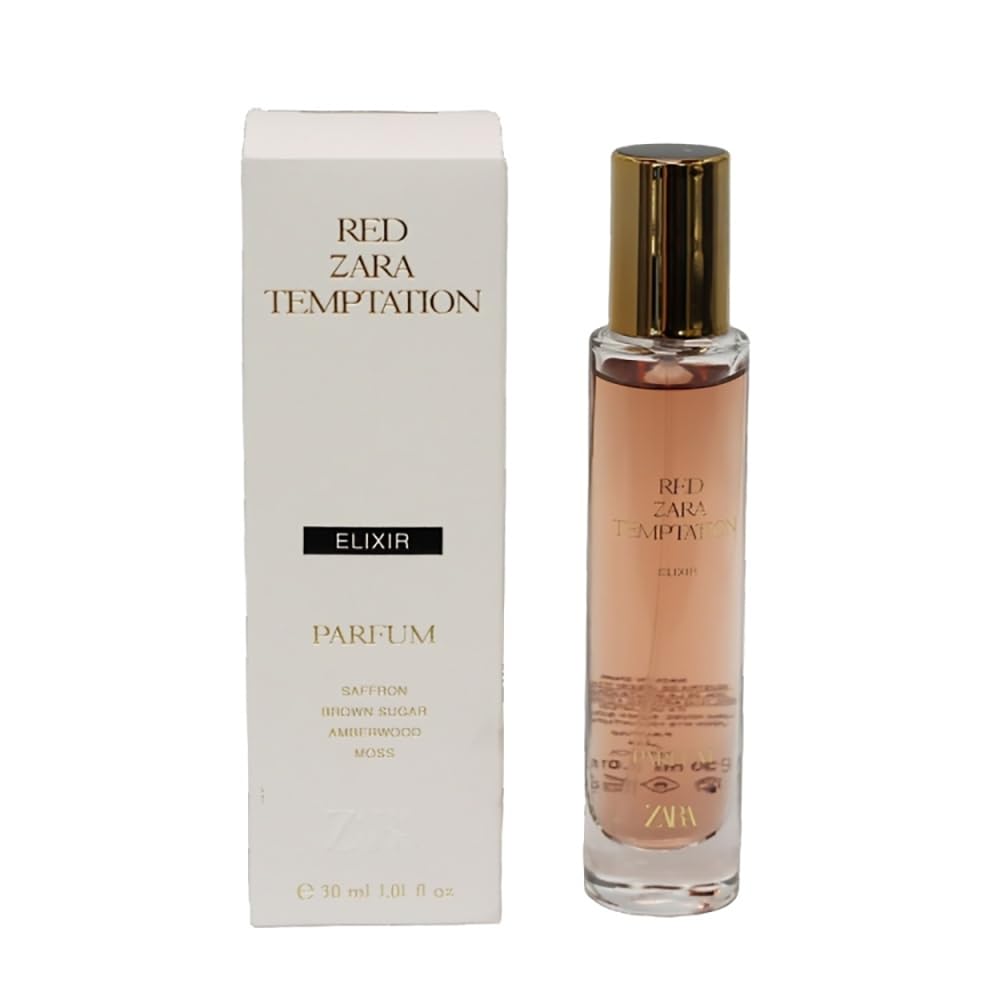 Zara Red Temptation Elixir Parfum 30ml – Intense, Long-Lasting, Bold Feminine Elegance