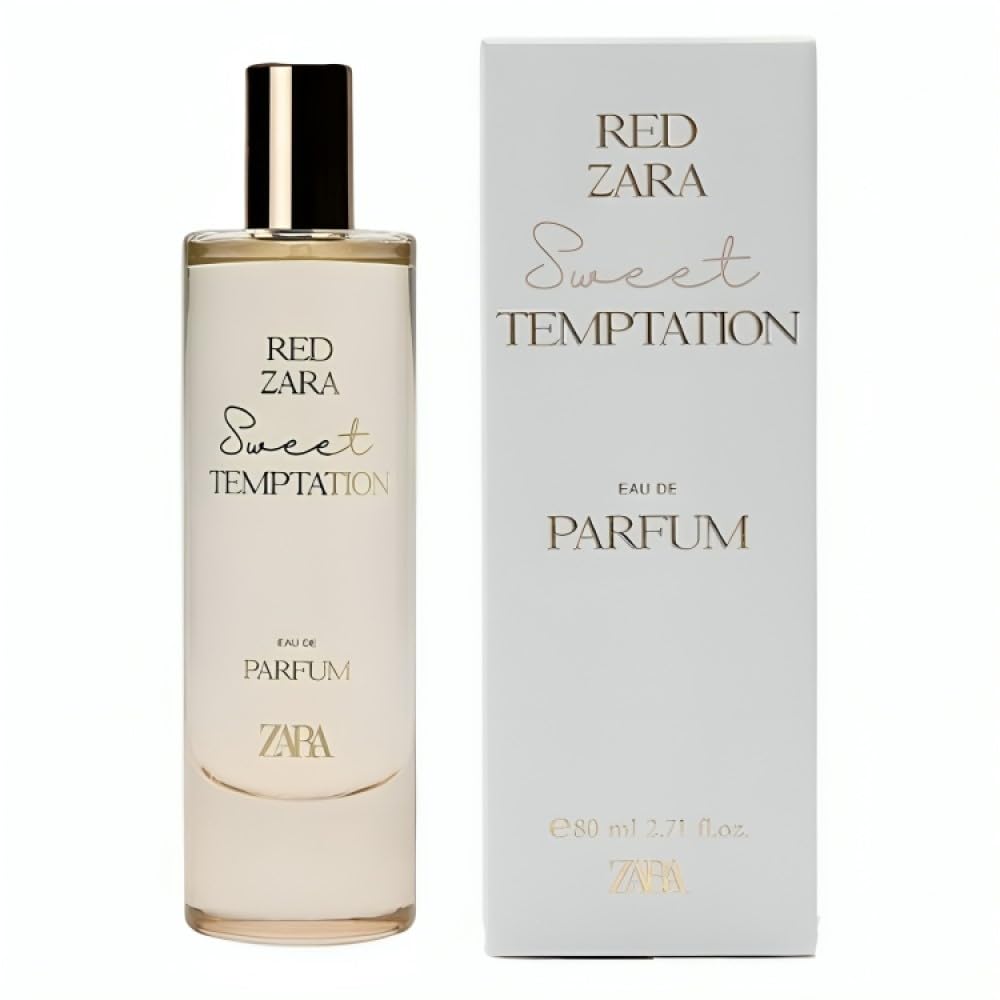 Zara Red Temptation Sweet EDP for Women – 80 ml | Vanilla + Tonka Bean Scent