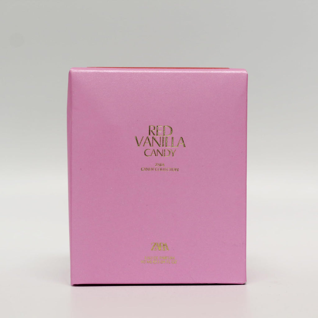 ZARA Red Vanilla Candy Eau de Parfum for Women – 90 ml | Long-Lasting Gourmand Fragrance from Basics Collection