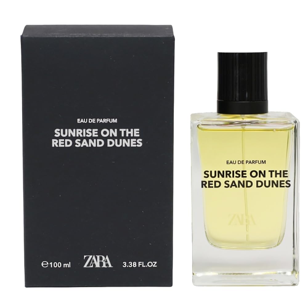 Zara Sunrise on the Red Sand Dunes — Eau de Parfum for Men, Citrusy Bergamot & Amber
