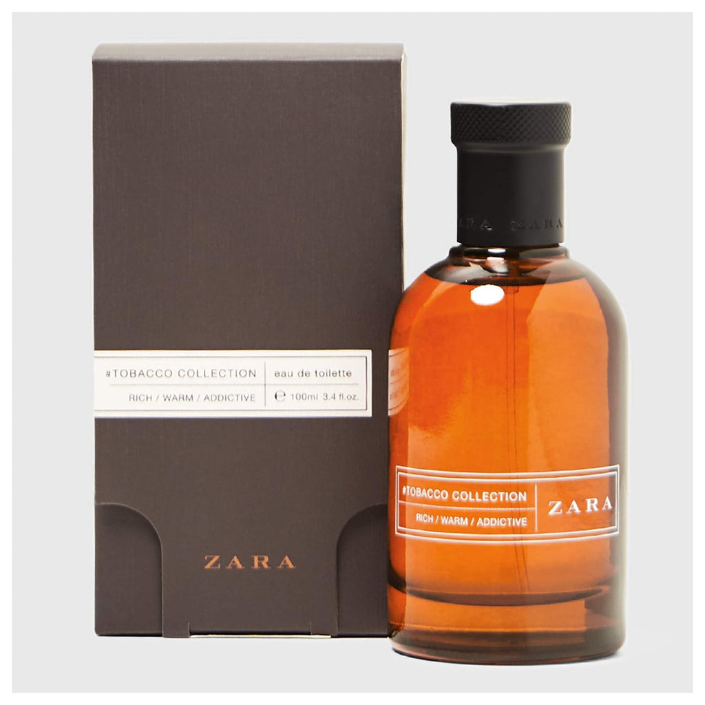 Zara Men's #TOBACCO COLLECTION Rich-Warm-Addictive EDT 3.4 fl oz