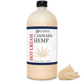 Zatural Hemp Hot Cream with Essential Oil Blend – 32oz Massage & Body Care