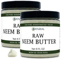 Zatural Organic Neem Butter-Coconut Oil Cream for Sensitive Skin, 2 Pack, 8 oz