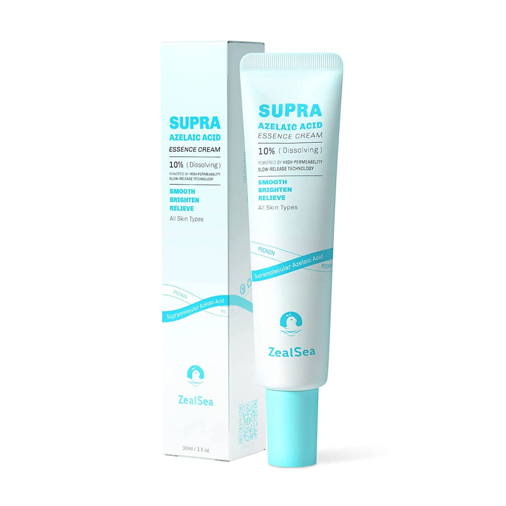 ZealSea 10% Azelaic Acid Facial Cream with AHA & Pionin - Gentle, Barrier-Supporting Formula