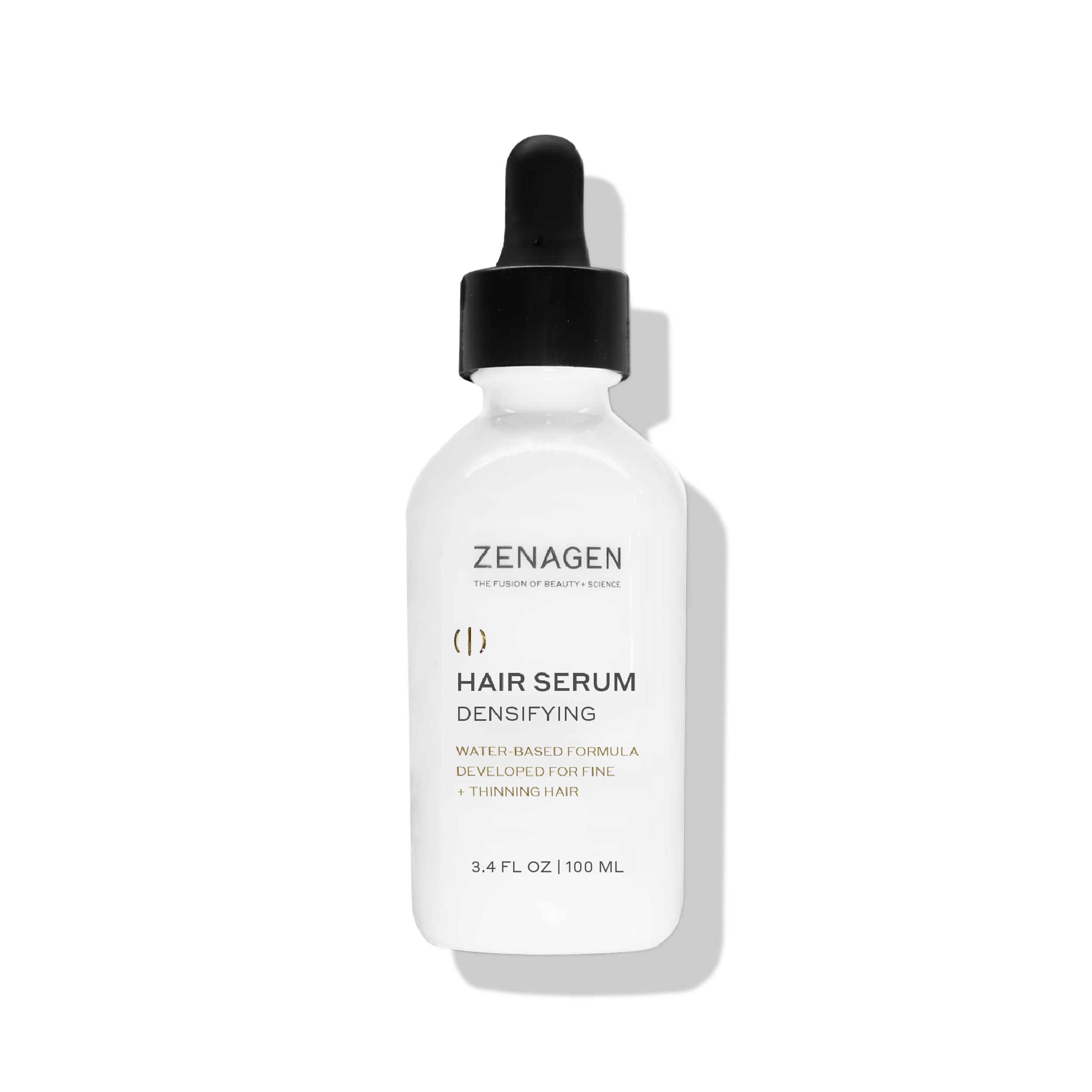 Zenagen Densifying Hair Serum for Fine & Thinning Hair | Plant-Based, Water-Based, Non-Greasy | 3.4 oz