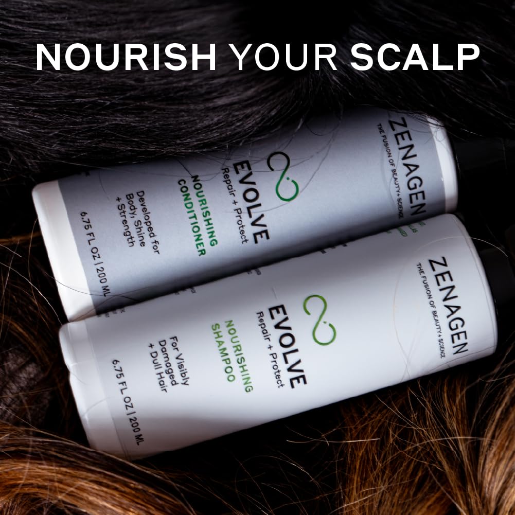 Zenagen Evolve Repair + Protect Nourishing Conditioner — Plant-Based, Color-Safe, 6.75 oz