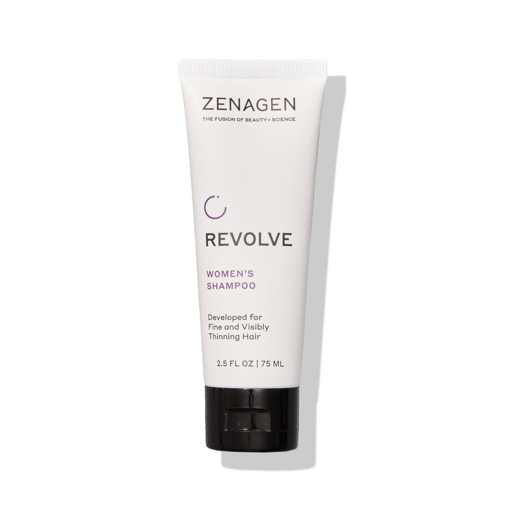 ZENAGEN Revolve Women's Thickening Shampoo – Fuller, Healthier-Looking Hair (5-Minute Treatment) 75 mL