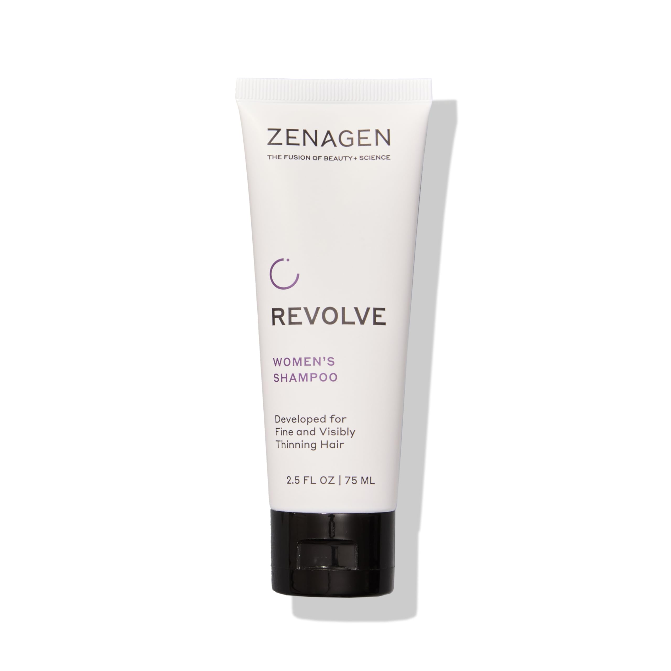 ZENAGEN Revolve Women's Thickening Shampoo – Fuller, Healthier-Looking Hair (5-Minute Treatment) 75 mL