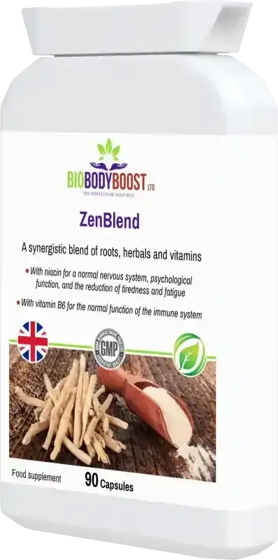 ZenBlend Ashwagandha Complex | Stress & Energy Support UK