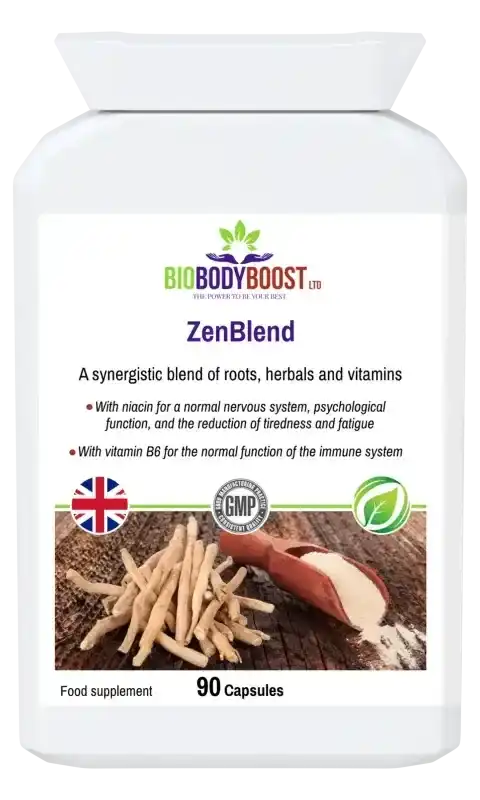 ZenBlend Ashwagandha Complex | Stress & Energy Support UK