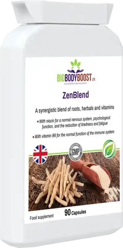 ZenBlend Ashwagandha Complex | Stress & Energy Support UK