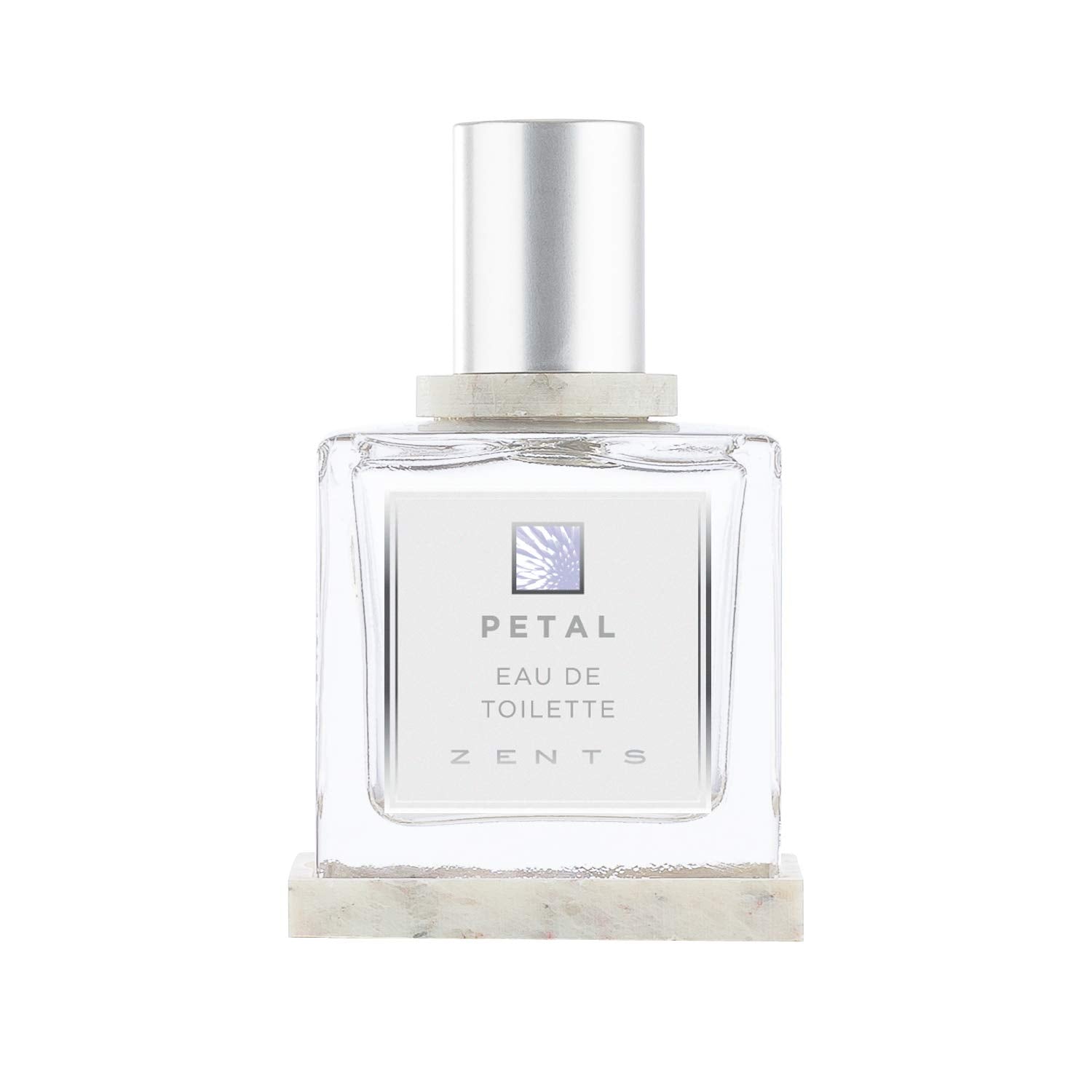 Zents Eau de Parfum Petal – Floral Unisex Scent with Lily of the Valley, Rose & Lemon | 1.69 oz