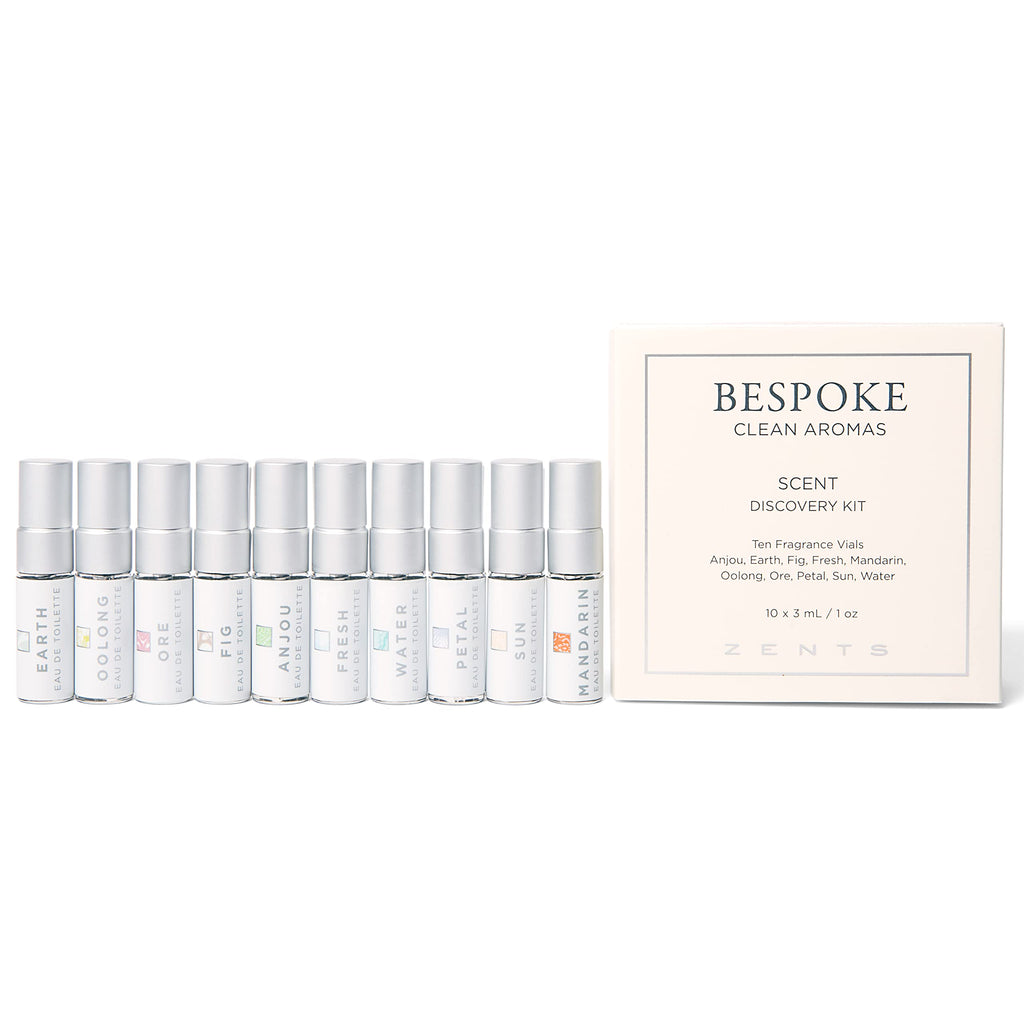 ZENTS Fragrance Sampler Gift Set: 10 Mini EDP Vials for Scent Discovery