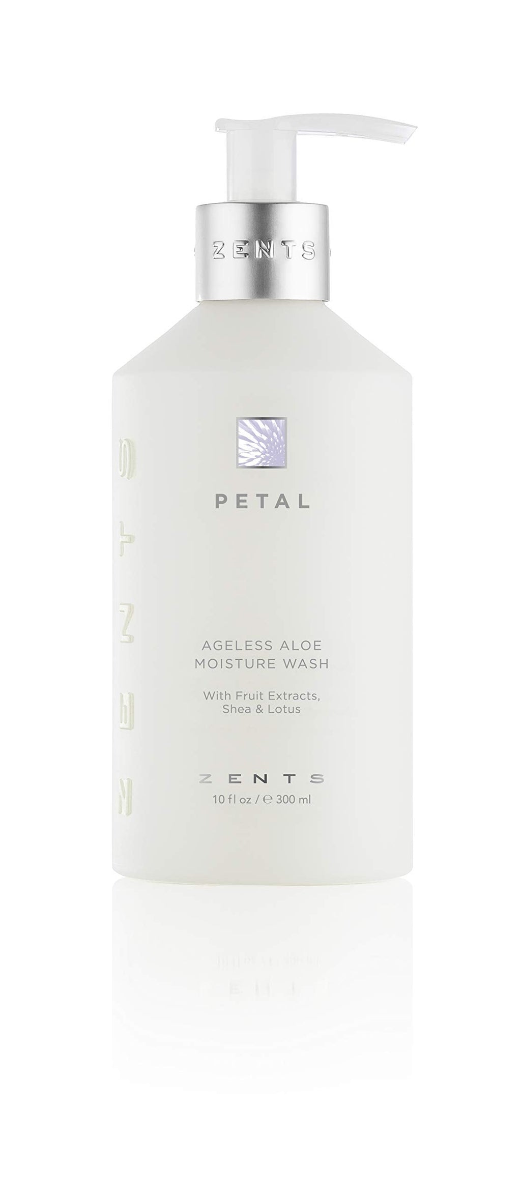 ZENTS Hand & Body Wash (Petal) – Hydrating Cleanser with Organic Shea Butter & Aloe, 10 oz