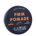 ZEUS Firm Hold Water-Based Pomade for Men – All-Day Barbershop Hold, Natural Shine (USA) 4 oz