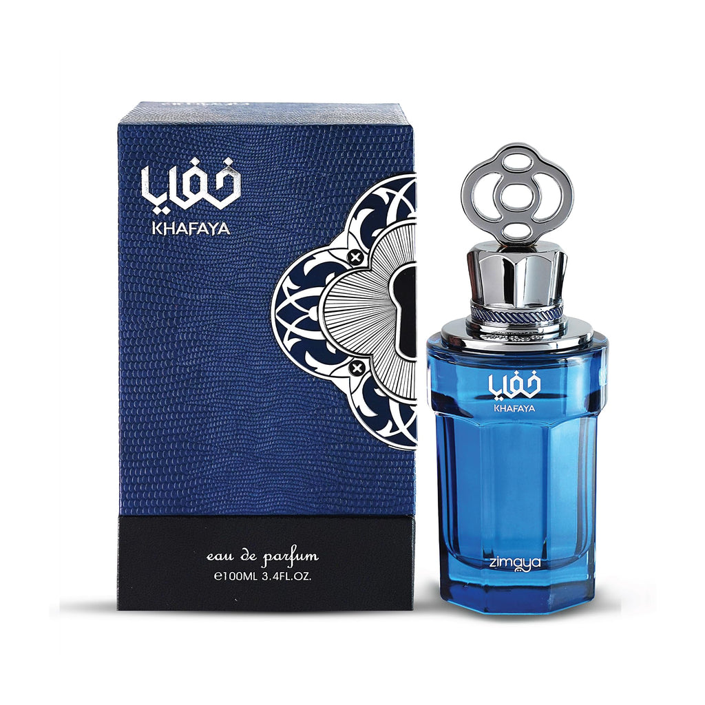zimaya Khafaya Pour Homme Eau de Parfum – 3.4 Fl Oz | Bold, Versatile Men’s Fragrance