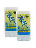 Zinka Facestick SPF 50-2 Pack | Clear, Quick-Apply Sunscreen Stick