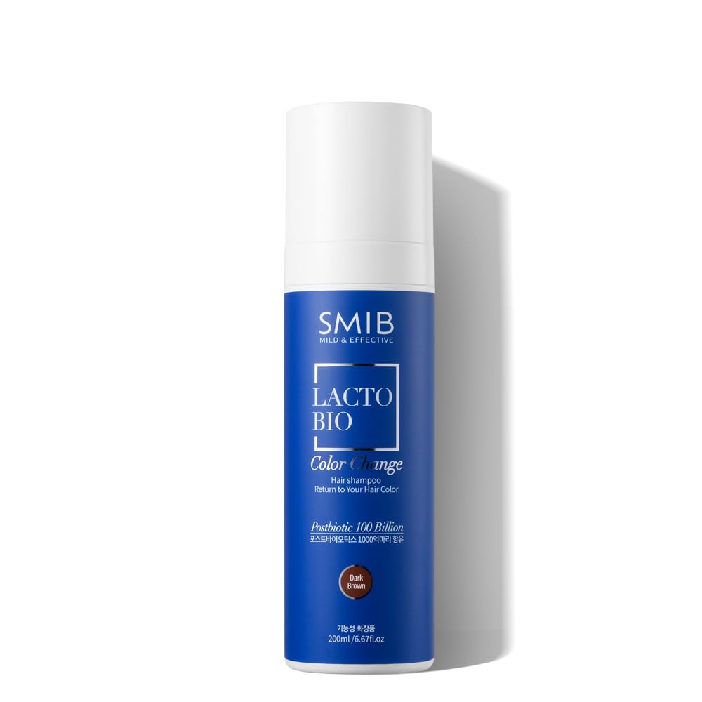 ZIOSTAND SMIB LactoBio Color Change Shampoo — Gray Coverage & Probiotics