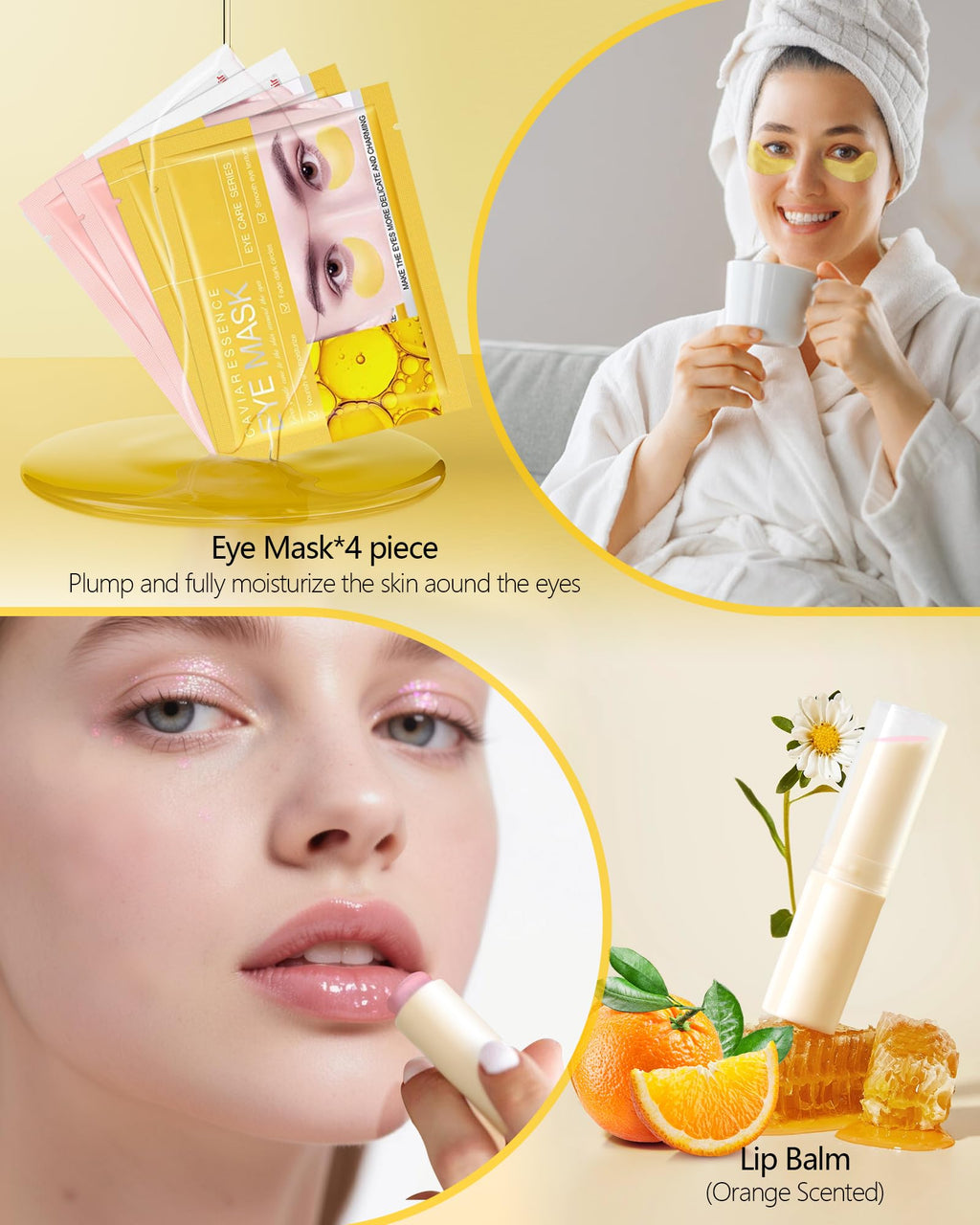 ZKONLY 11-Piece Women's Skincare Gift Set - Travel-Size Spa Kit