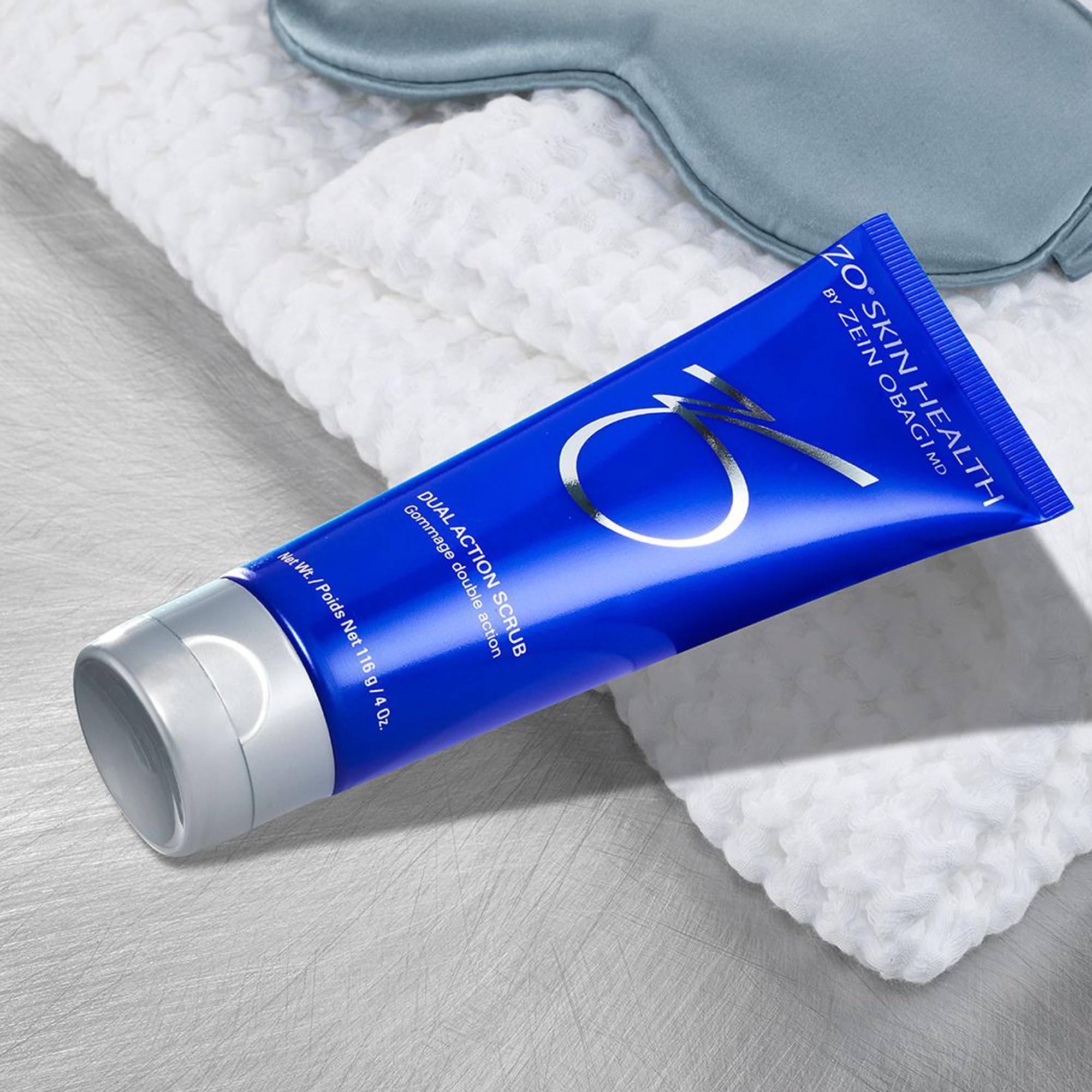 ZO SKIN HEALTH Dual Action Scrub – Exfoliate Dead Skin Cells & Surface Oils (116 g / 4 oz)