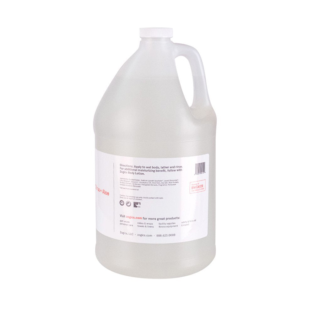 Zogics 3-in-1 Body Wash – Body Soap, Shampoo & Hand Soap Refill (1 Gallon)