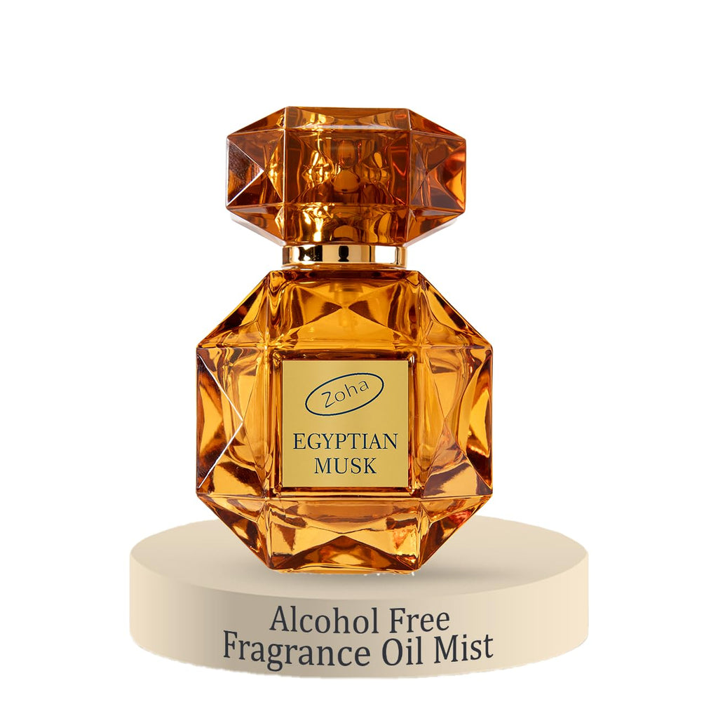 Zoha Egyptian Musk - Alcohol-Free Perfume Oil for Women & Men | 30ml Travel Size